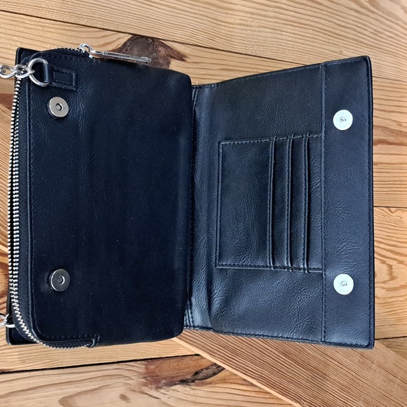 Artisan Blue Crossbody Bag with Sunflower Design - Picture 7 of 13